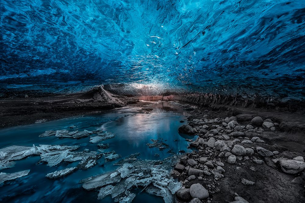 Ice Cave art print by Javier De La for $57.95 CAD