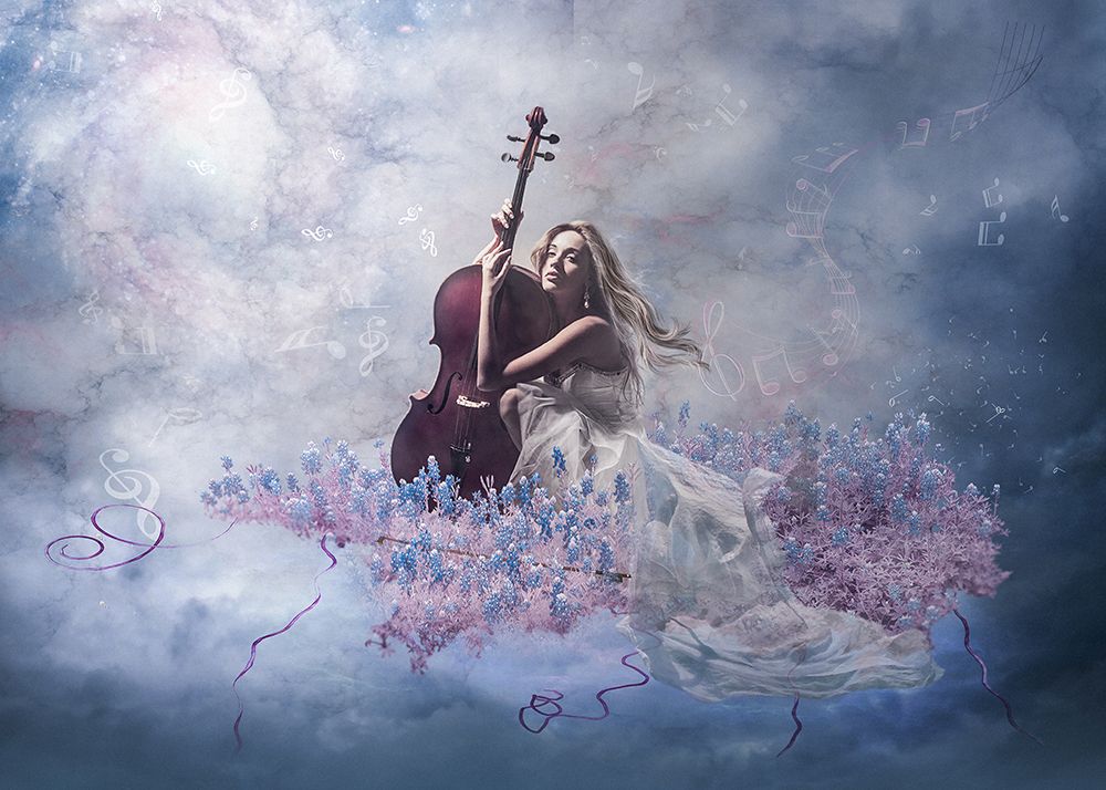 Music Of The Soul art print by Natalia Simongulashvili for $57.95 CAD
