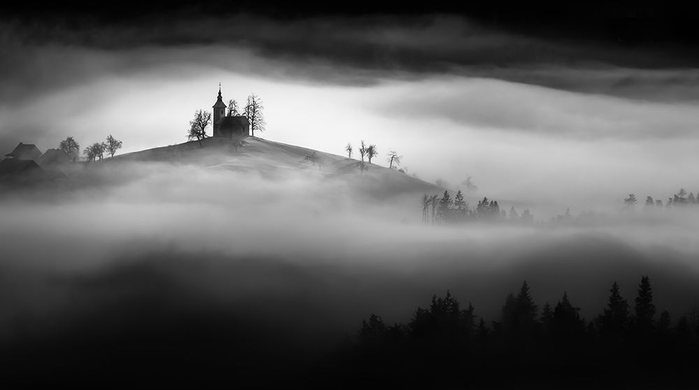 Above The Mist art print by Sandi Bertoncelj for $57.95 CAD