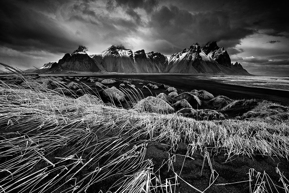 Stokksnes Dunes And Mountains art print by Trevor Cole for $57.95 CAD