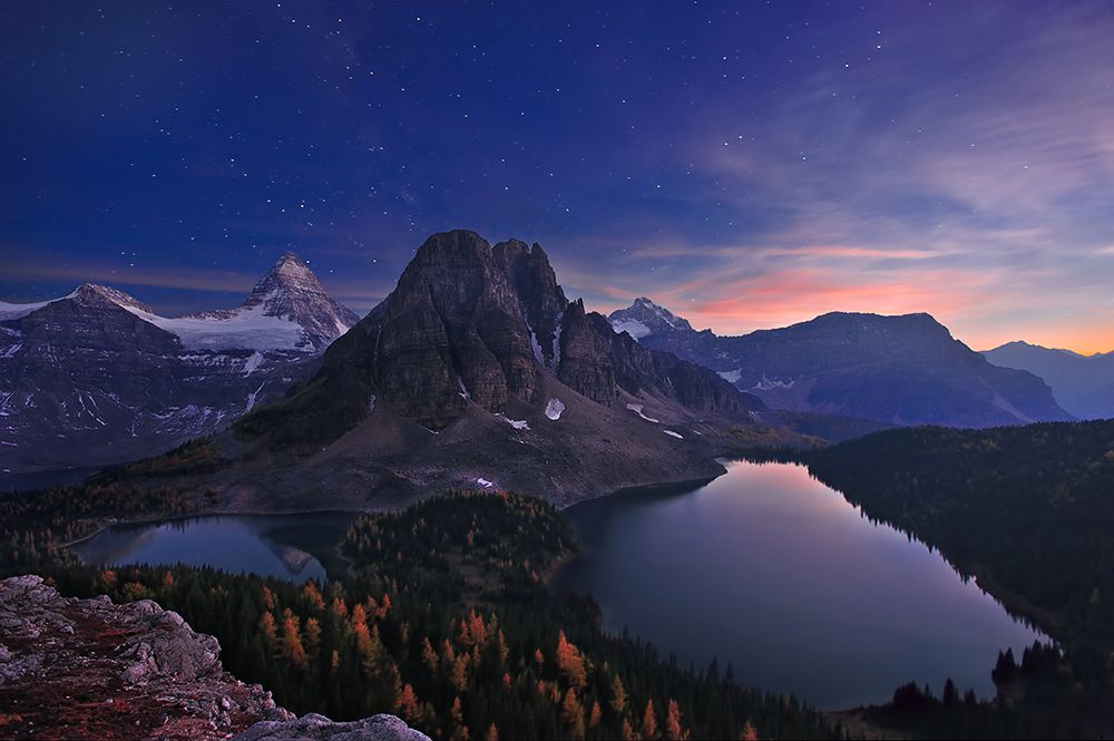 Autumn Dream in Canadian Rockies art print by Mei Xu for $57.95 CAD