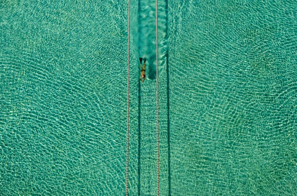 Swimmer art print by Hossein Nikzad Amoli for $57.95 CAD