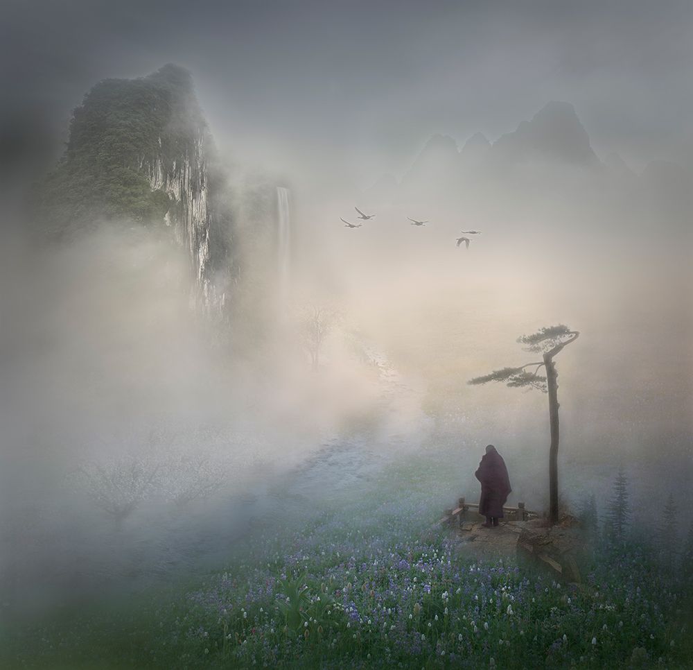 Follow The River To Where It Starts art print by Shenshen Dou for $57.95 CAD