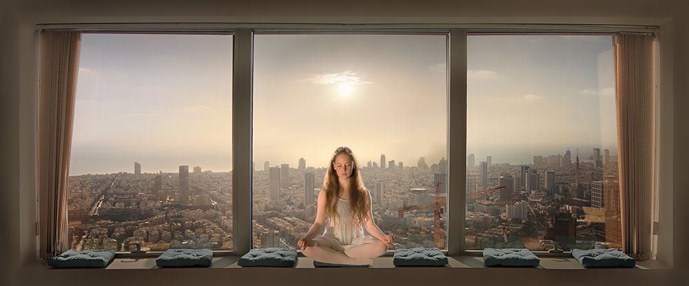 Urban Serenity art print by Nadav Jonas for $57.95 CAD