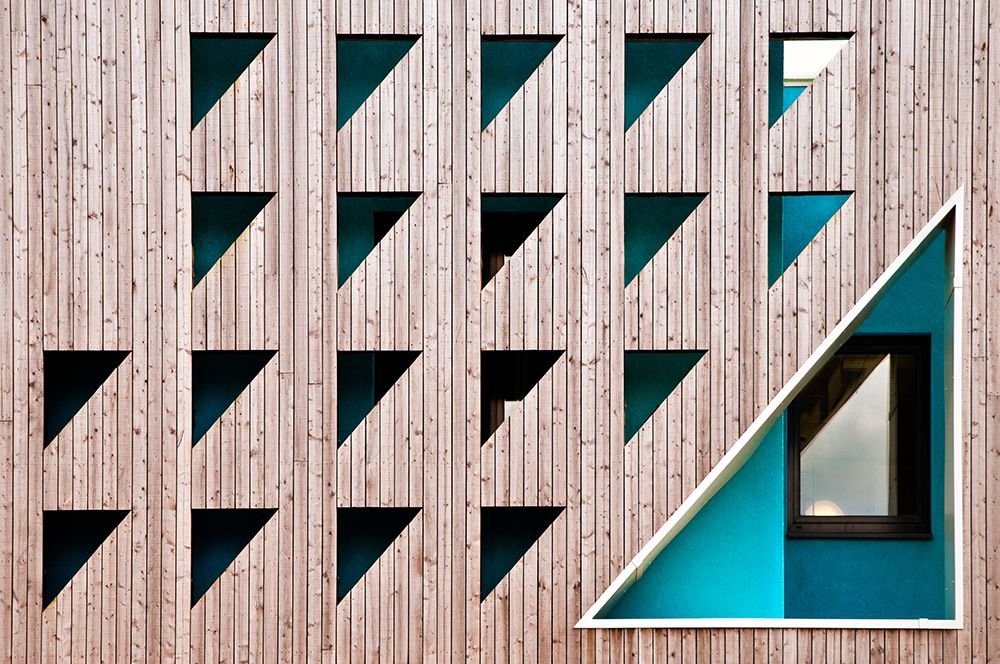 Triangles art print by Linda Wride for $57.95 CAD