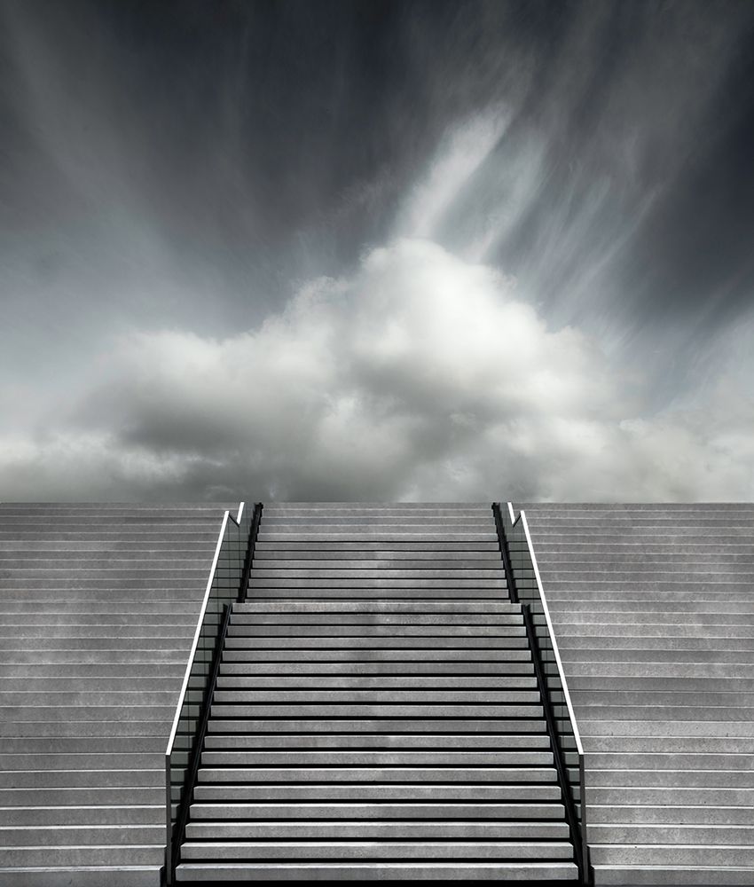 Stair art print by Gilbert Claes for $57.95 CAD