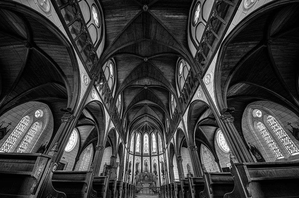 Cathedral art print by Tomoshi Hara for $57.95 CAD