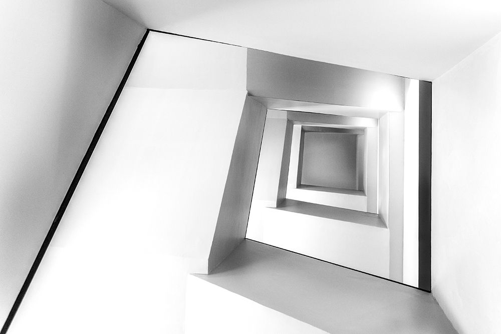 Golden Stairs art print by Hassan Al-Khalaf for $57.95 CAD