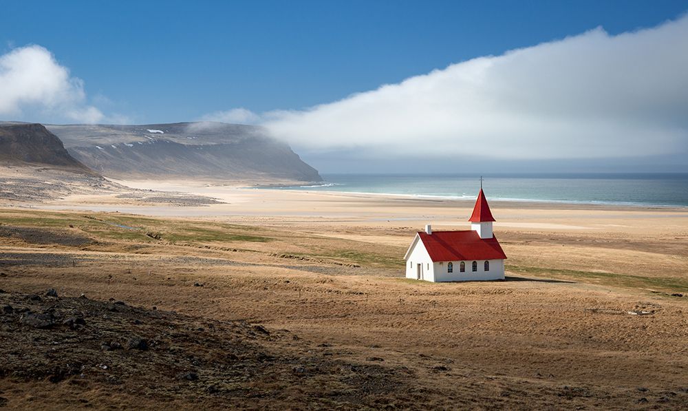 Lonely Church art print by Kirill Trubitsyn for $57.95 CAD
