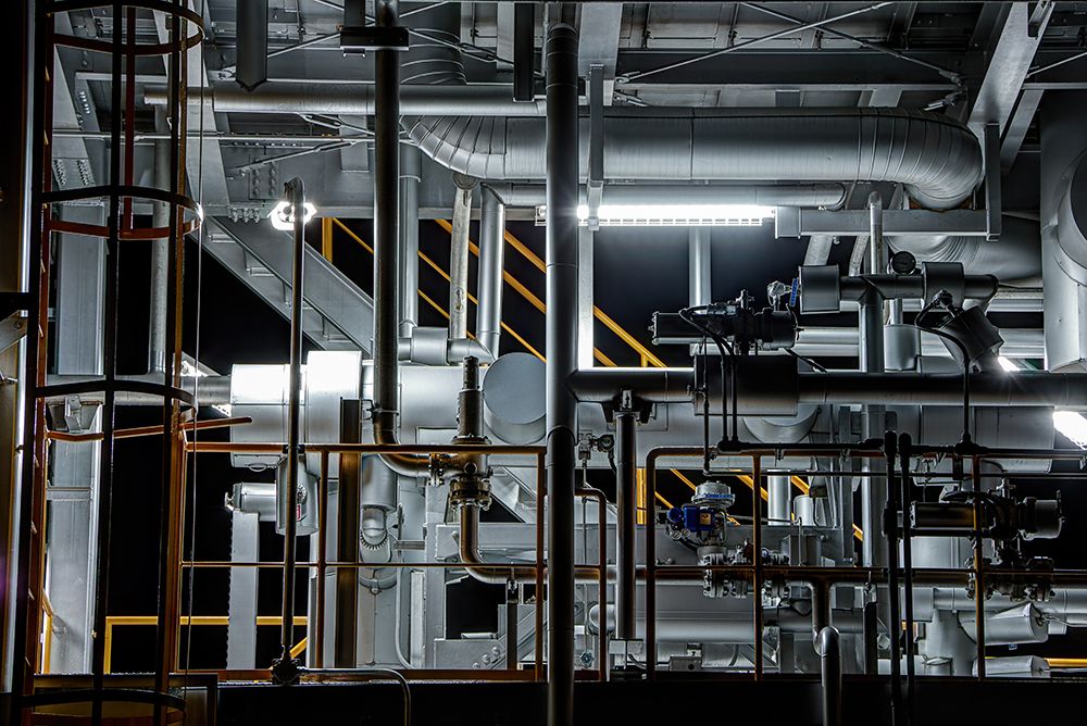 Plumbing art print by Tomoshi Hara for $57.95 CAD