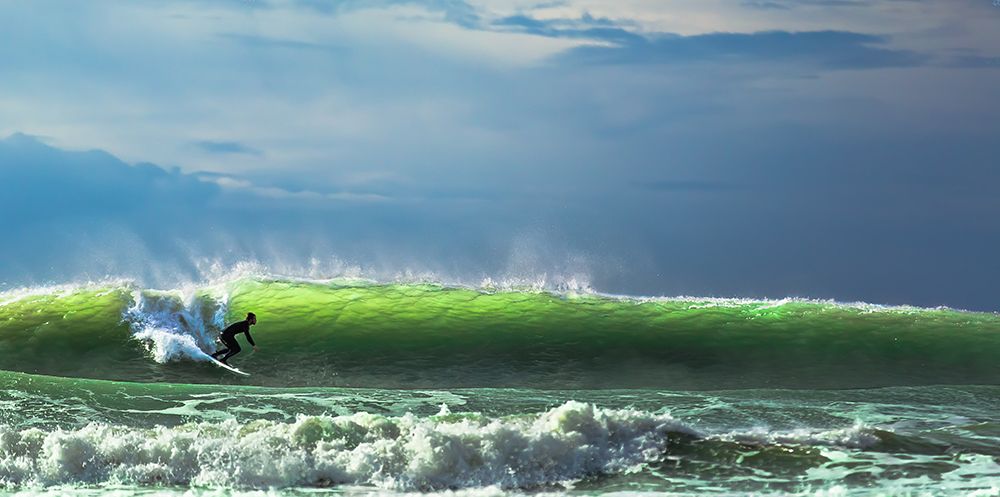 Catch The Wave art print by Massimo Mei for $57.95 CAD