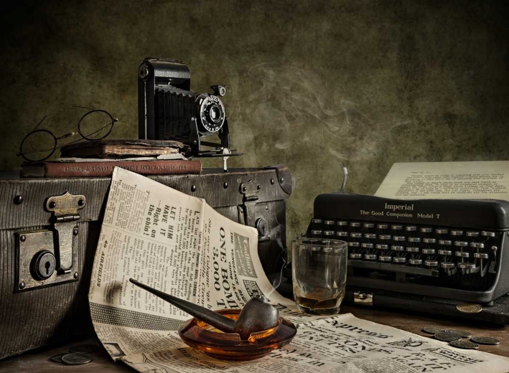 Jonnie Walker War Correspondent art print by Nick Walton for $57.95 CAD