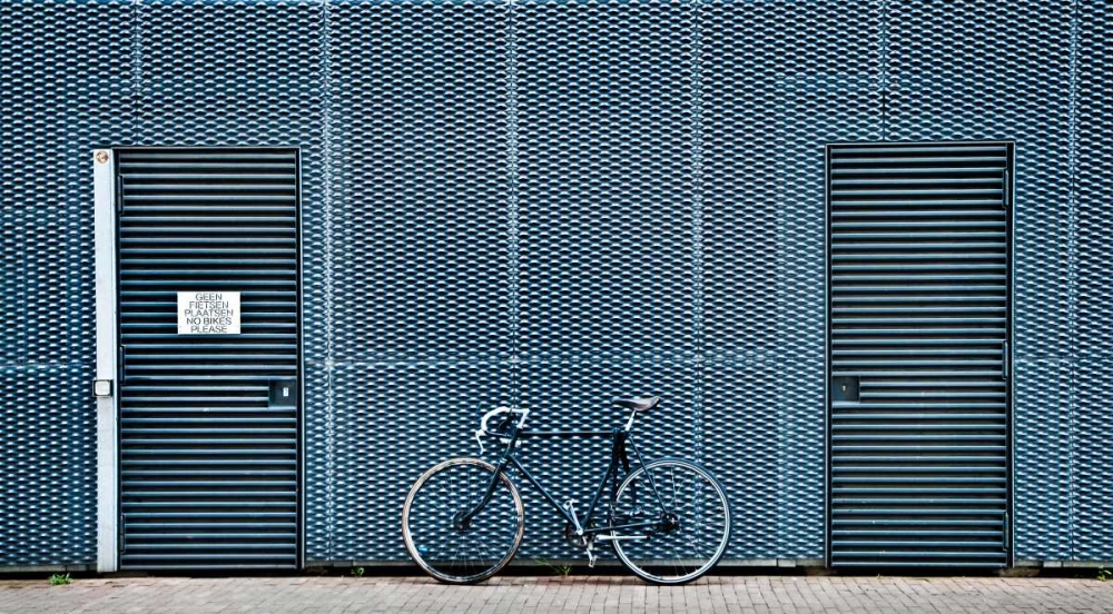 No Bikes Please art print by Linda Wride for $57.95 CAD