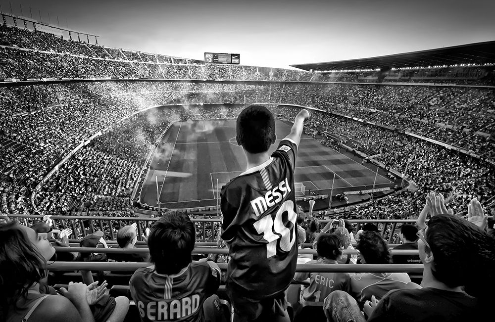Cathedral Of Football art print by Clemens Geiger for $57.95 CAD