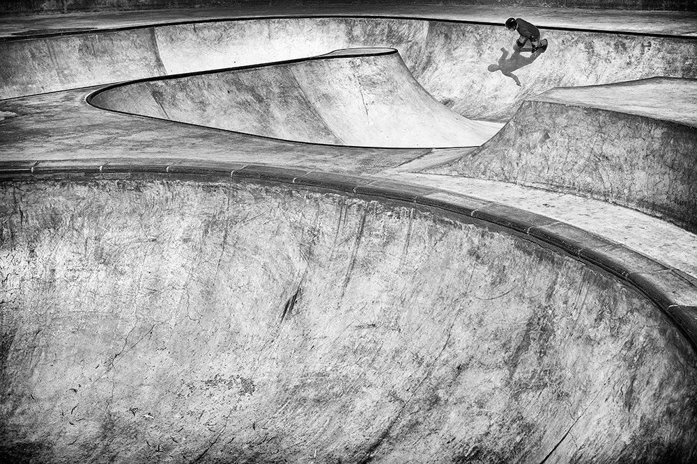 Concrete Slider art print by Tomer Eliash for $57.95 CAD