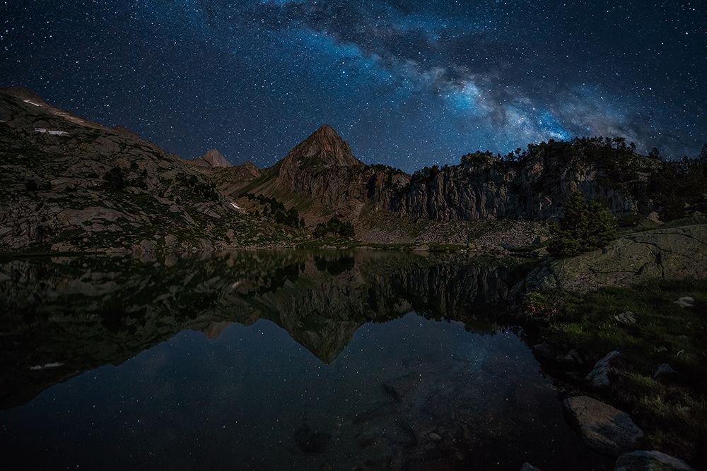 Mountain Lake art print by David Martin Castan for $57.95 CAD