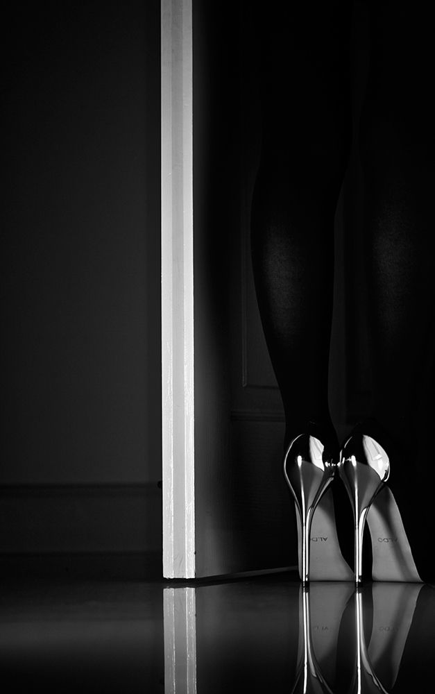 Black + White + Door art print by Erik Schottstaedt for $57.95 CAD