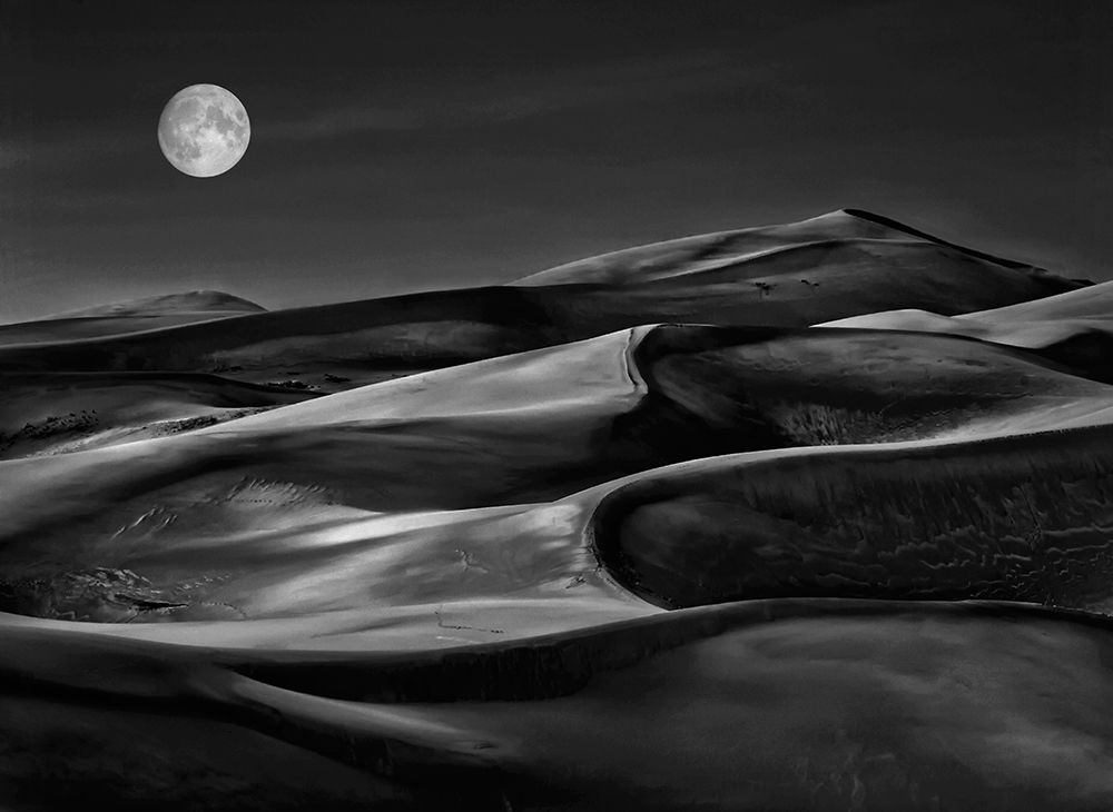 The Night Walked Down The Sky ... art print by Yvette Depaepe for $57.95 CAD