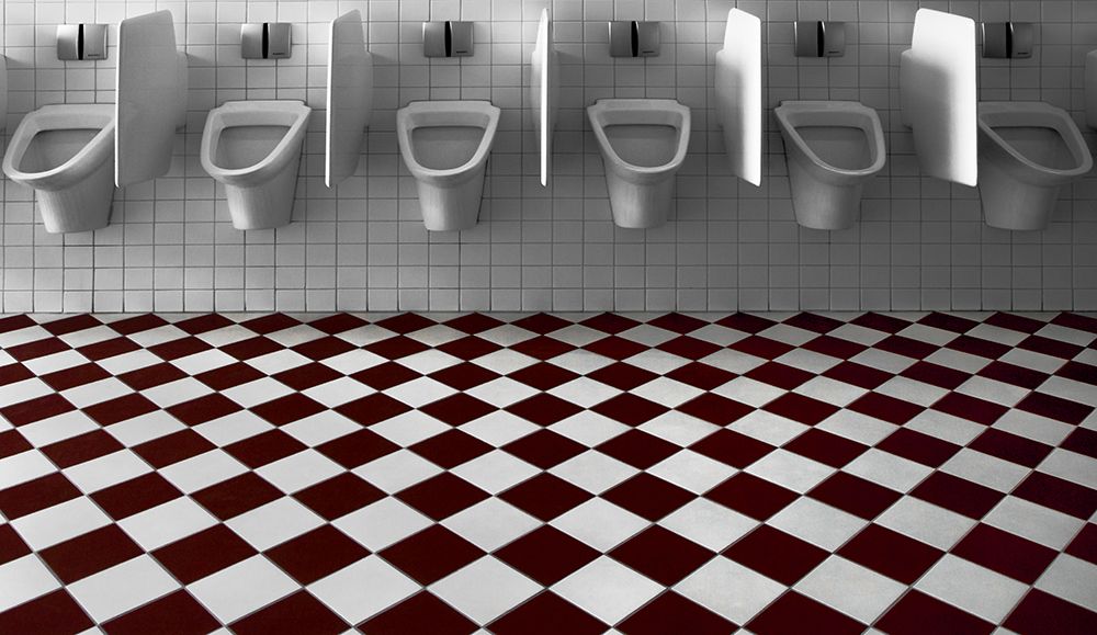 My private toilet... art print by Gilbert Claes for $57.95 CAD