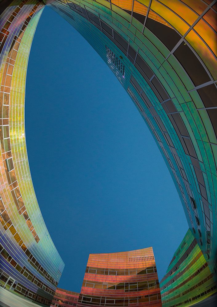 Blue emptiness art print by Jef Van den for $57.95 CAD