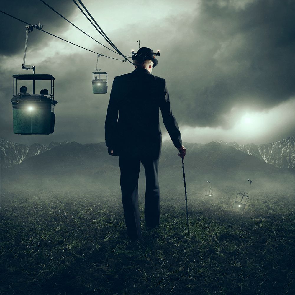 The Business Of Dying art print by Michael Bilotta for $57.95 CAD