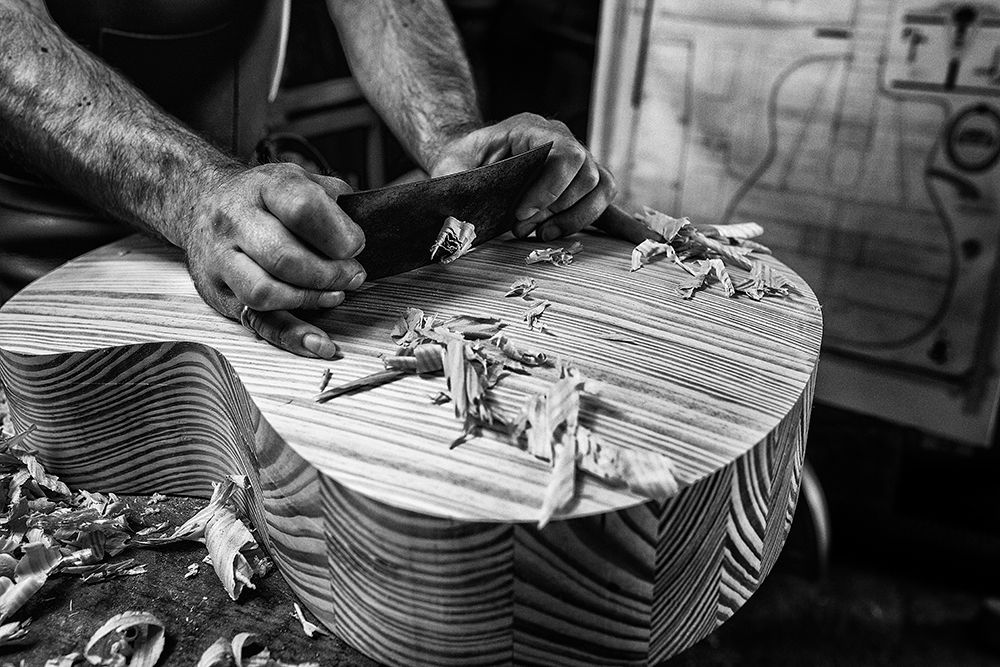 Le Luthier art print by Manu Allicot for $57.95 CAD