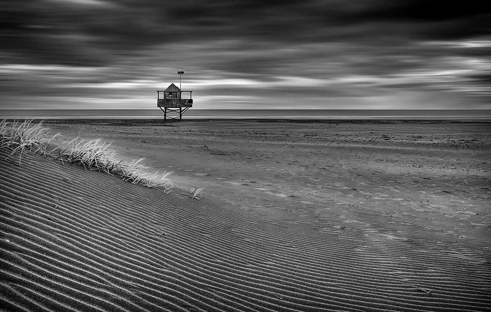The Beach Hut art print by Peter Elgar for $57.95 CAD