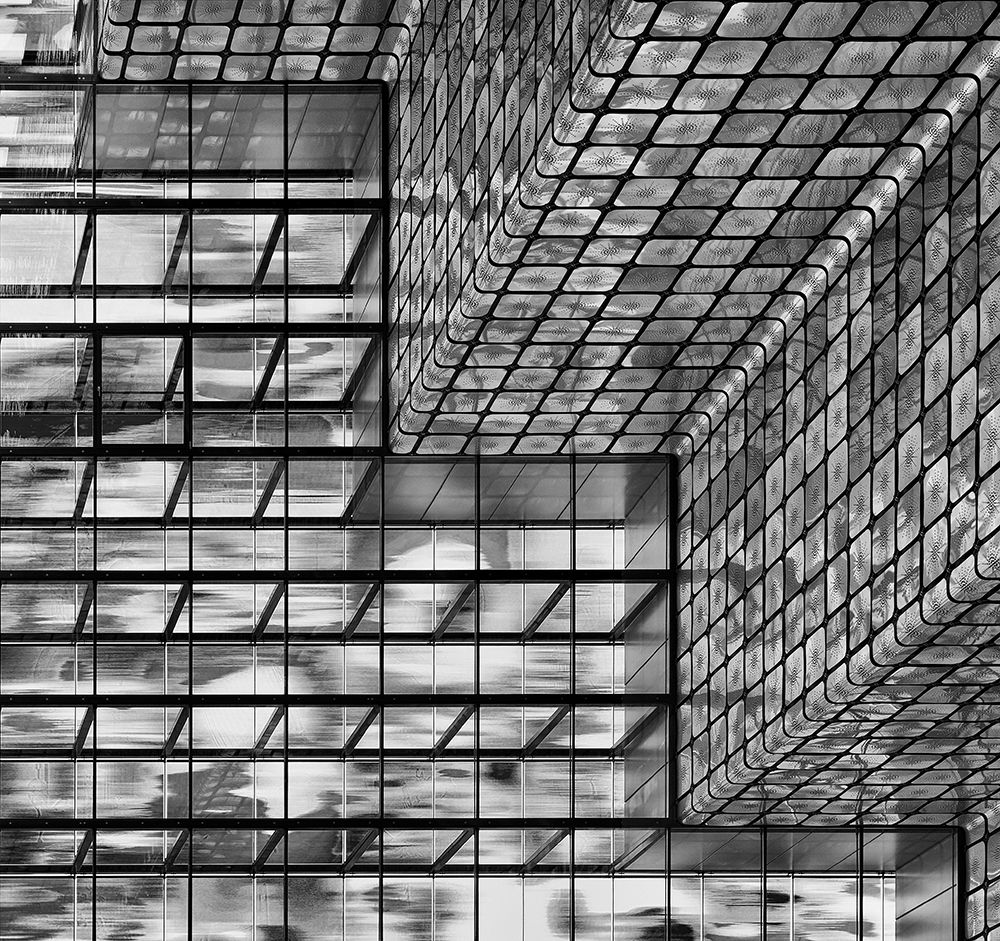 Silver Squares art print by Greetje Van Son for $57.95 CAD