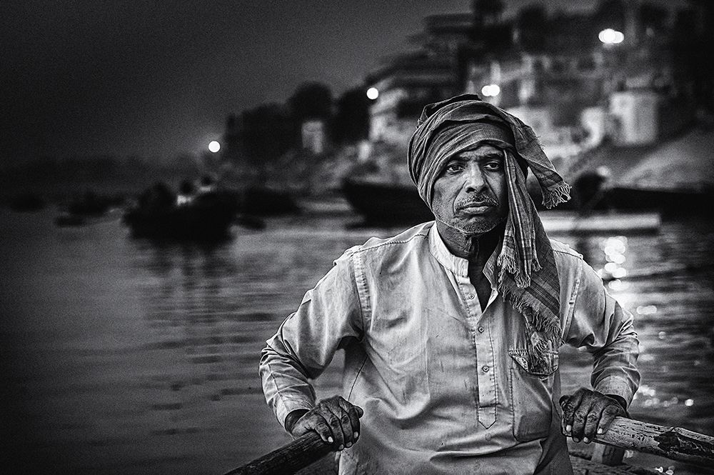 Nights On The Ganges art print by Piet Flour for $57.95 CAD