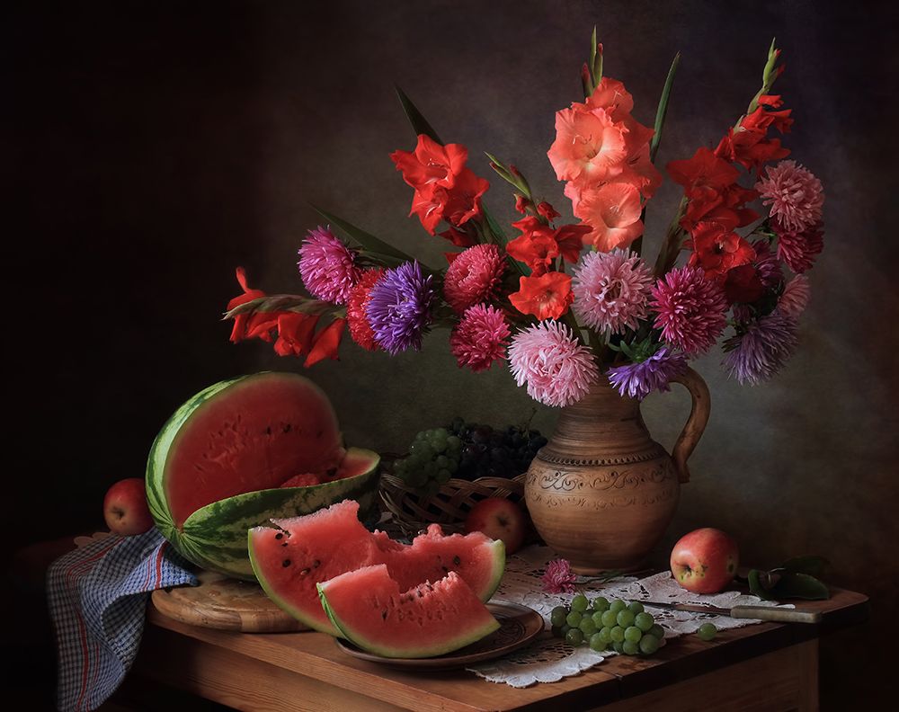 Summer Harvest Still Life art print by Tatyana Skorokhod for $57.95 CAD