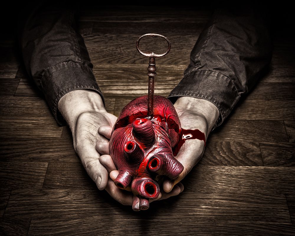 Key To My Heart art print by Petri Damsten for $57.95 CAD