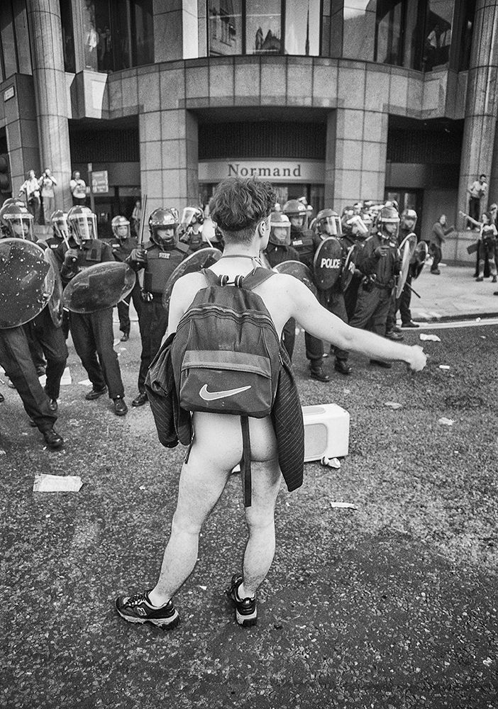 London Riot 03 art print by Carlos Grury Santos for $57.95 CAD