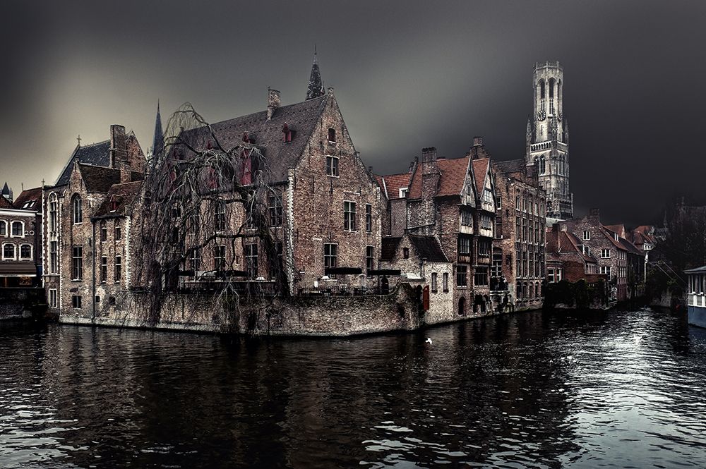 the darkness of winter cold art print by Piet Flour for $57.95 CAD