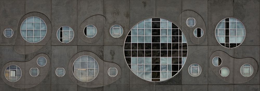 Section of windows art print by Lotte Gronkjar for $57.95 CAD
