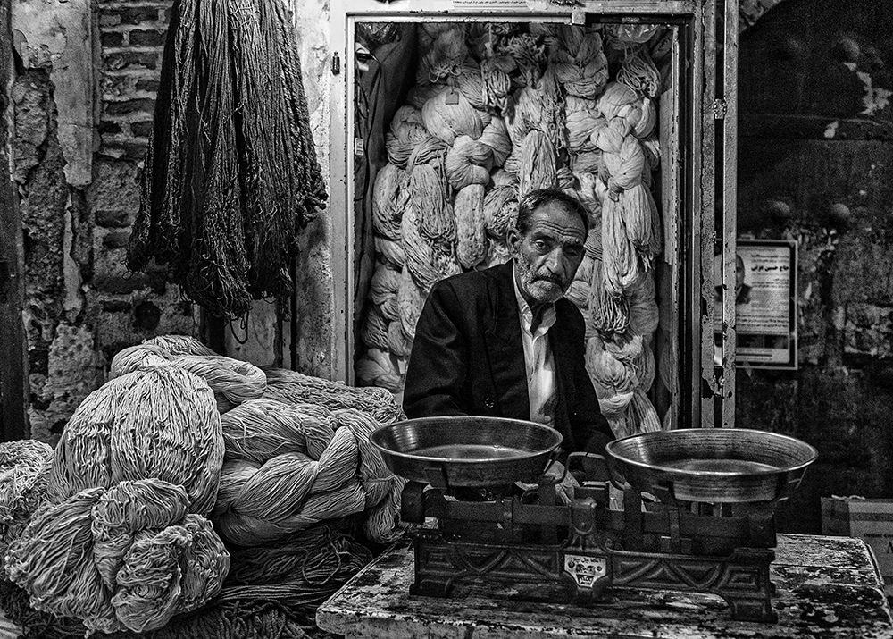 Rope Seller In A Bazaar (Iran) art print by Joxe Inazio Kuesta for $57.95 CAD