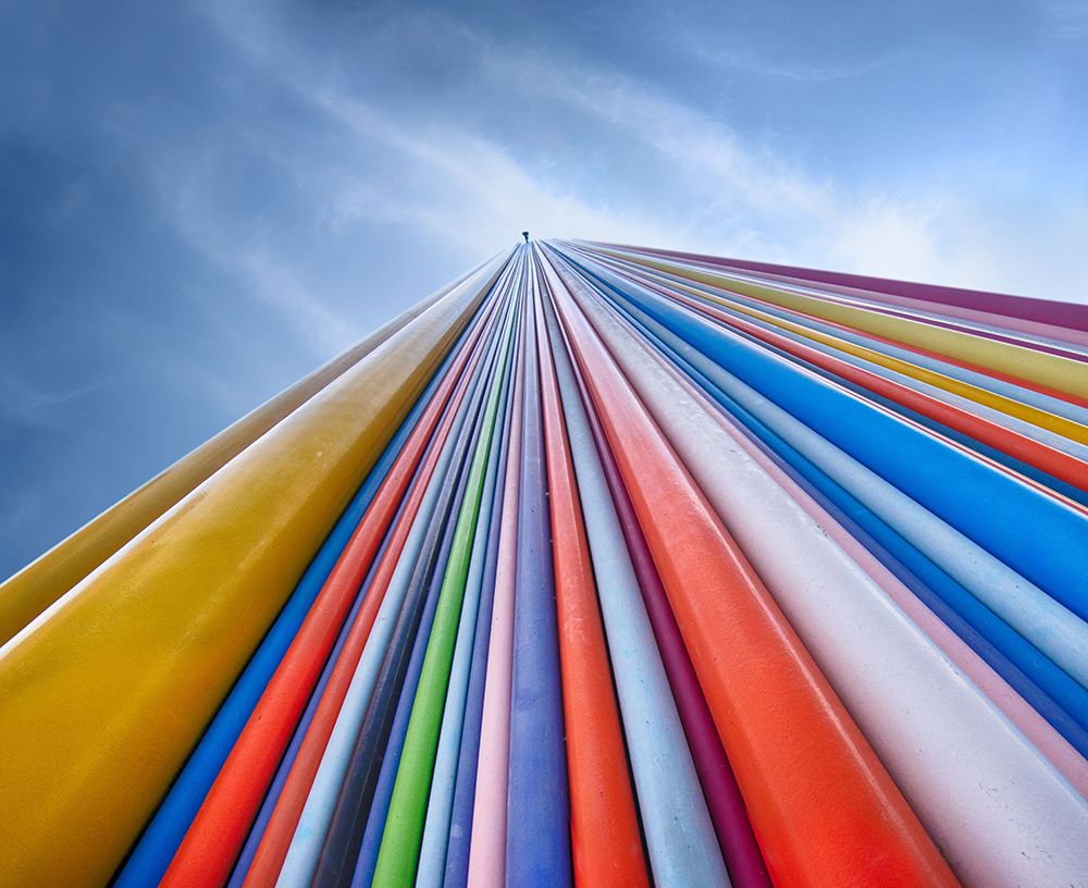 Rainbow From A Cloud art print by Nadav Jonas for $57.95 CAD