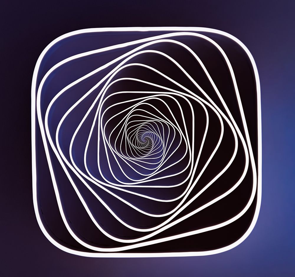 Spiral Illusion art print by Jacqueline Hammer for $57.95 CAD