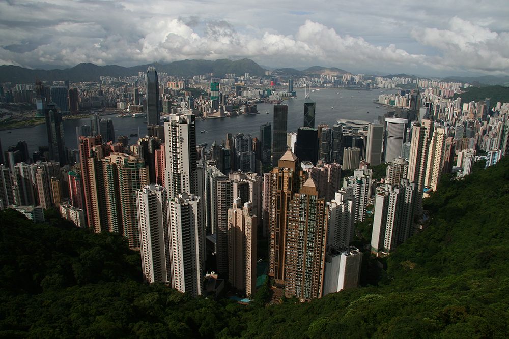 A View From The Peak art print by Shango for $57.95 CAD