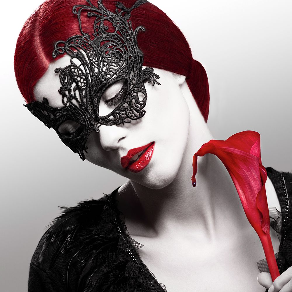 Flower and blood art print by Ivan Tonov for $57.95 CAD