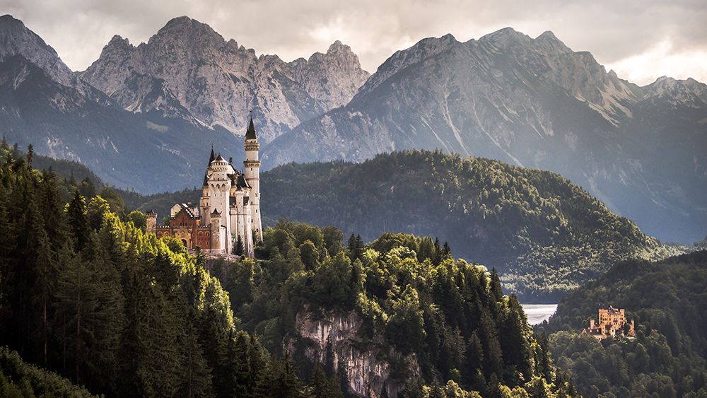 The Two Castles art print by Andreas Wonisch for $57.95 CAD