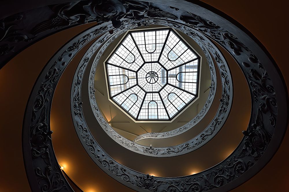 The double helix staircase art print by Edoardo Gobattoni for $57.95 CAD