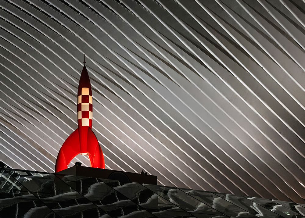 Night Launch art print by Jef Van Den for $57.95 CAD