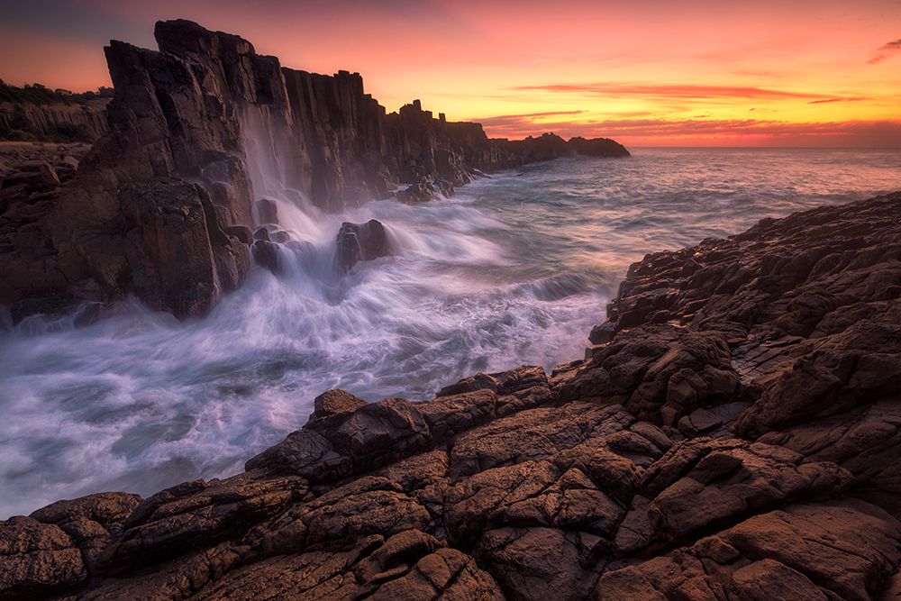 Wall By The Sea art print by Joshua Zhang for $57.95 CAD