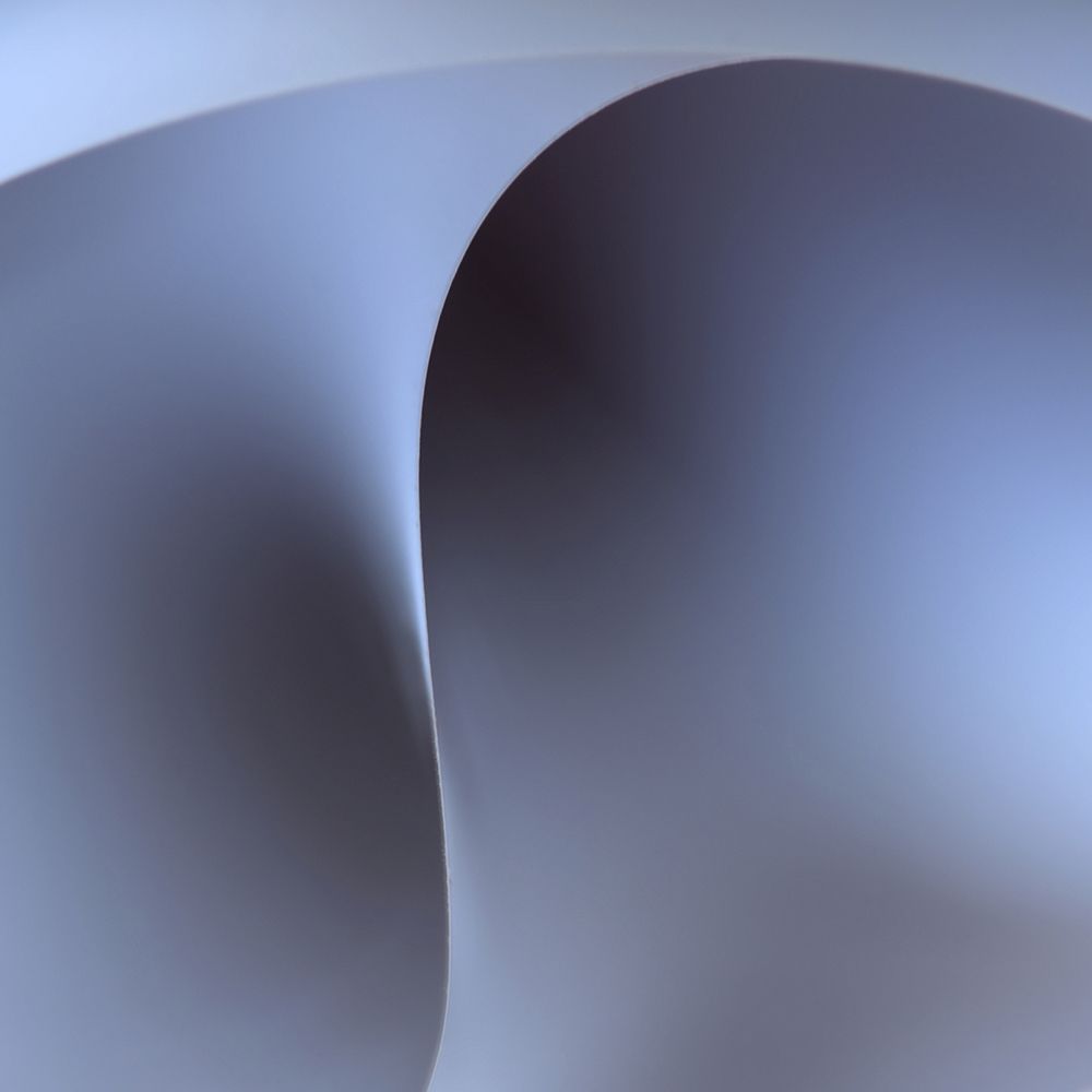 Blue Curves art print by Lotte Gronkjar for $57.95 CAD