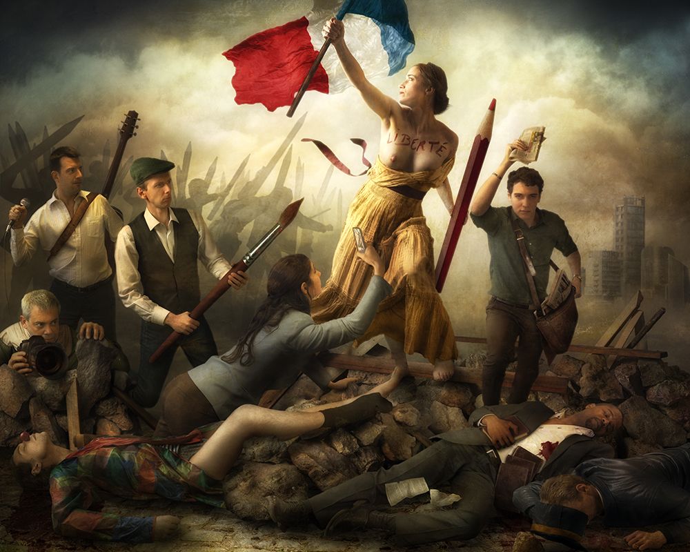 Libertac Dexpression art print by Christophe Kiciak for $57.95 CAD
