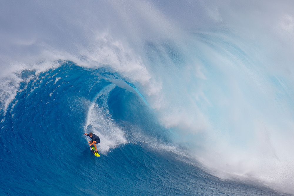 Surfing Jaws art print by Peter Stahl for $57.95 CAD