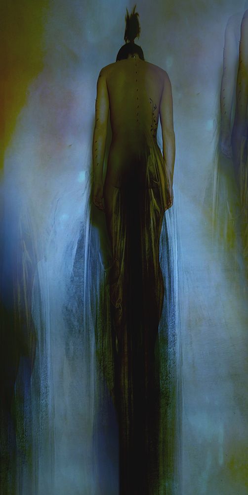 Blue art print by Olga Mest for $57.95 CAD