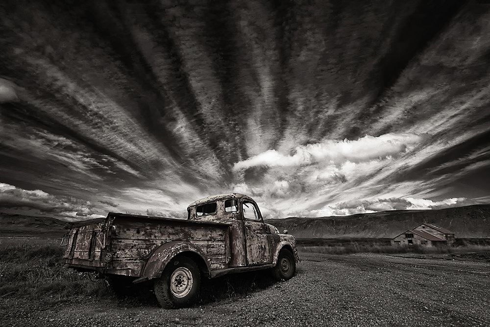 Old Truck (Mono) art print by Torsteinn H. Ingibergsson for $57.95 CAD