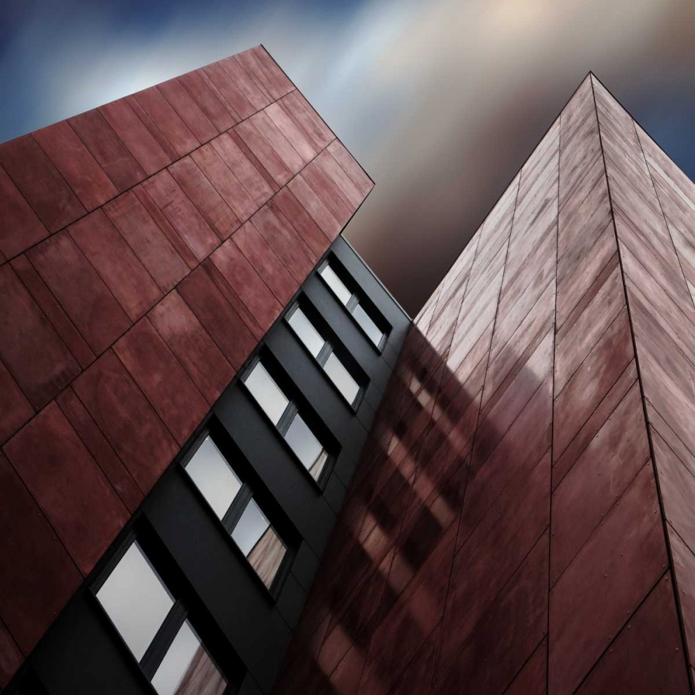 Facade Rouge art print by Gilbert Claes for $57.95 CAD