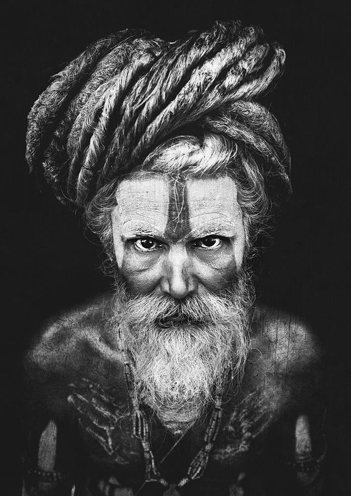 Face The Sadhu ... art print by Ahmed Abdulazim for $57.95 CAD